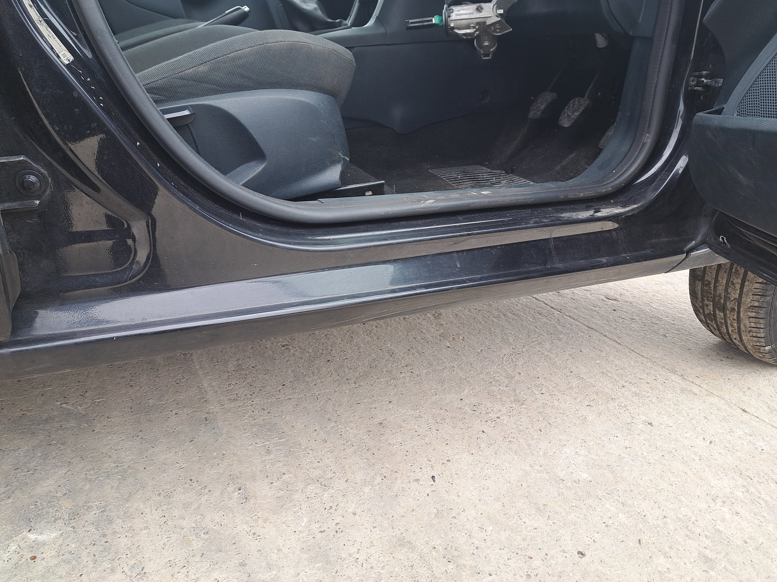 Prag lateral dreapta Ford Fiesta 6 [Fabr 2008-2019] OEM - imagine 3