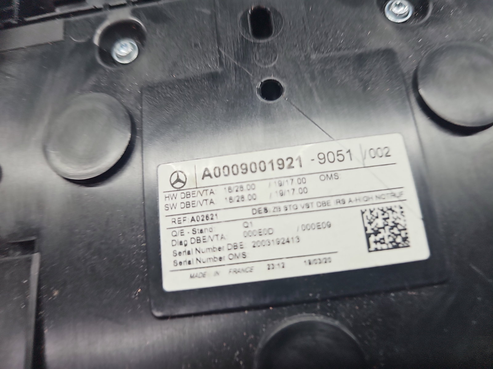 Plafoniera fata Mercedes Clasa A (W177) [Fabr 2019-2024] Berlina AMG A0009001921 - imagine 6