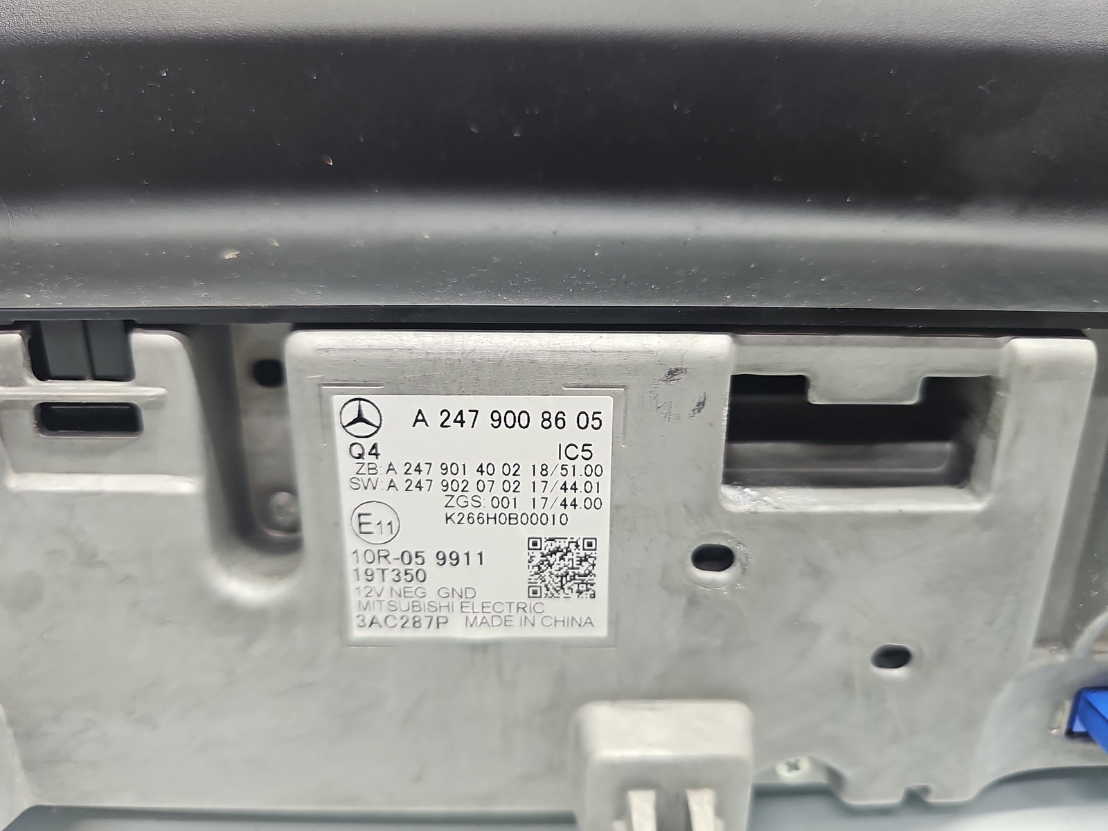 Ceas bord Mercedes Clasa A (W177) [Fabr 2019-2024] A2479008605 - imagine 6