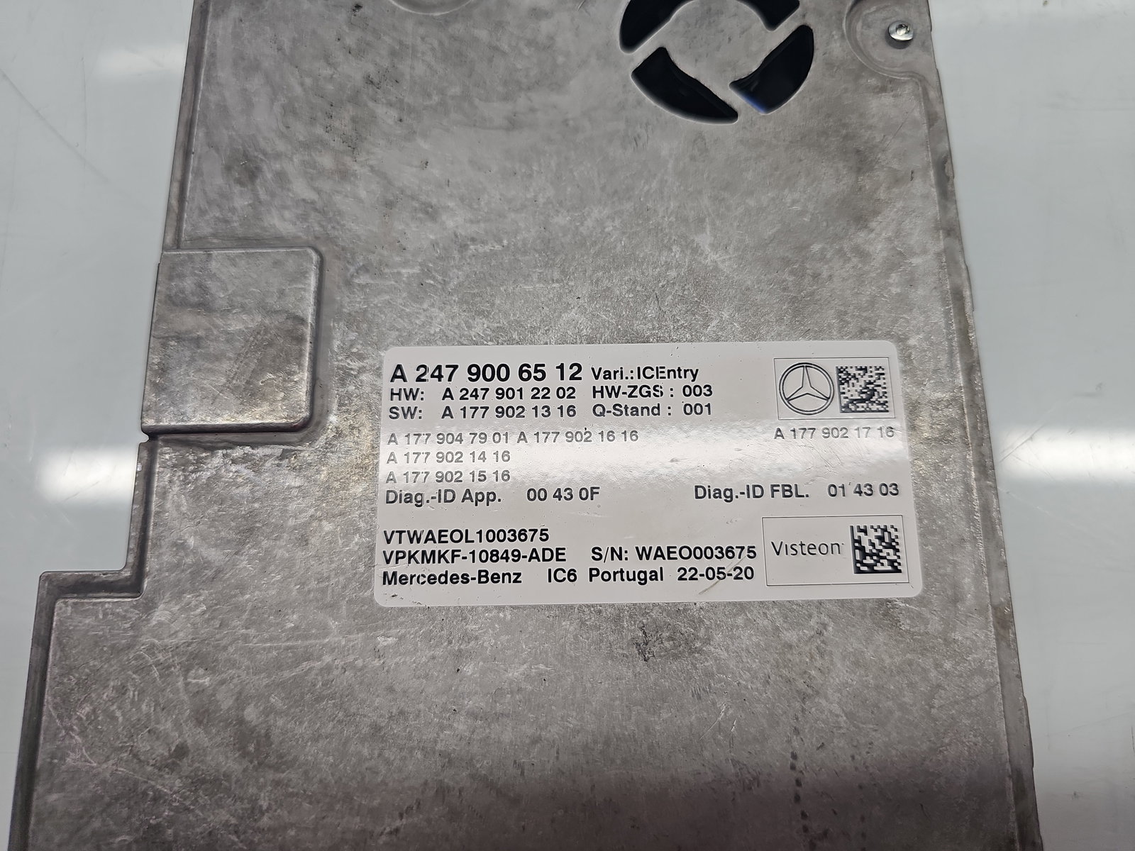 Modul confort Mercedes Clasa A (W177) [Fabr 2019-2024] A2479006512 - imagine 5