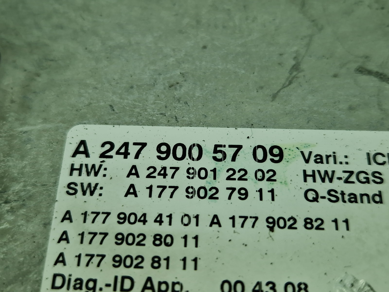 Modul confort Mercedes Clasa A (W177) [Fabr 2019-2024] A2479005709 - imagine 6