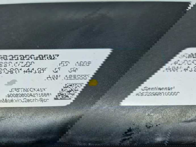 Modul confort Mercedes Clasa A (W177) [Fabr 2019-2024] A2139001722