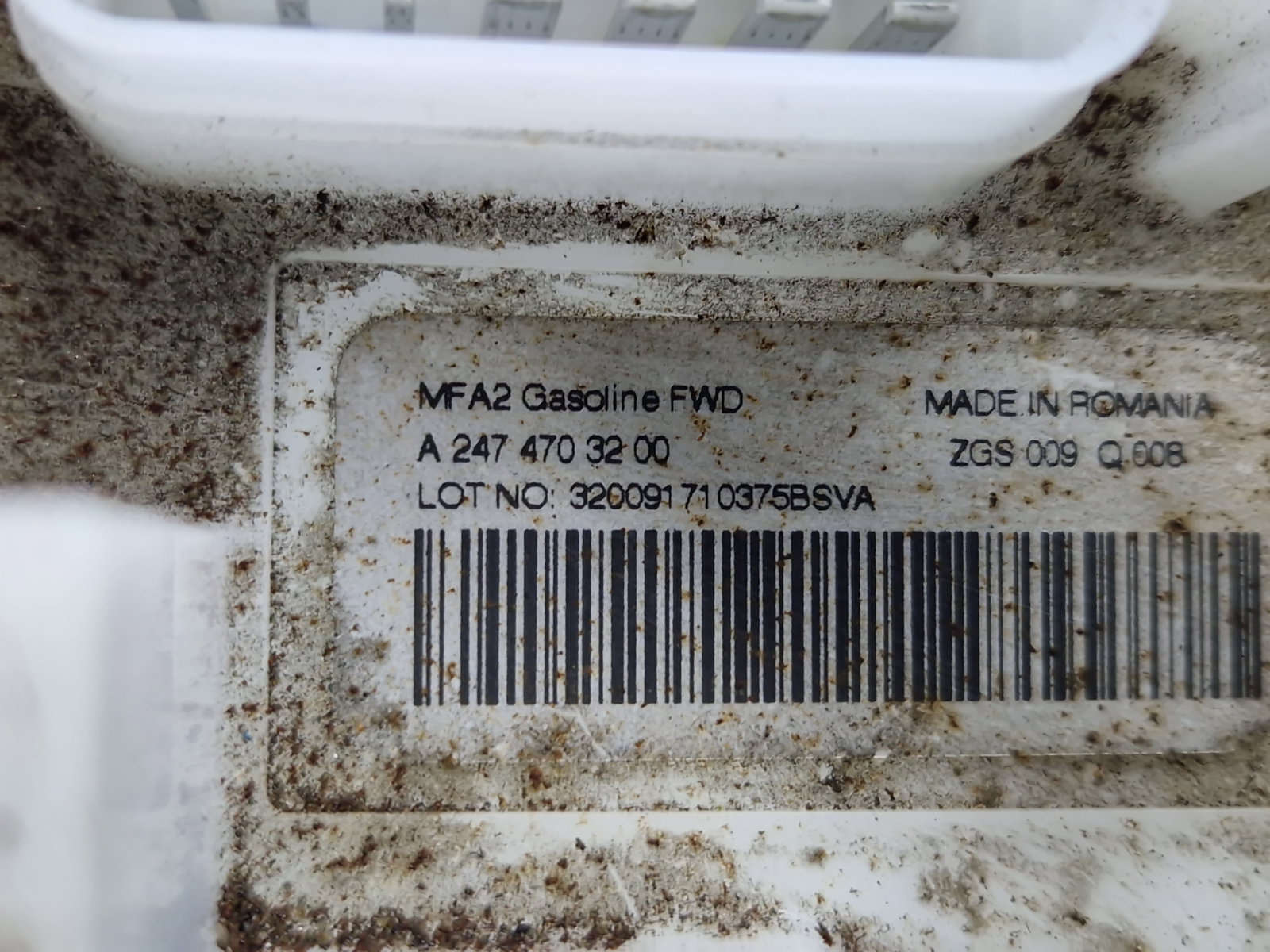 Pompa combustibil Mercedes Clasa A (W177) [Fabr 2019-2024] A2474703200 1.4 Benz 282914 100KW / 136CP - imagine 5