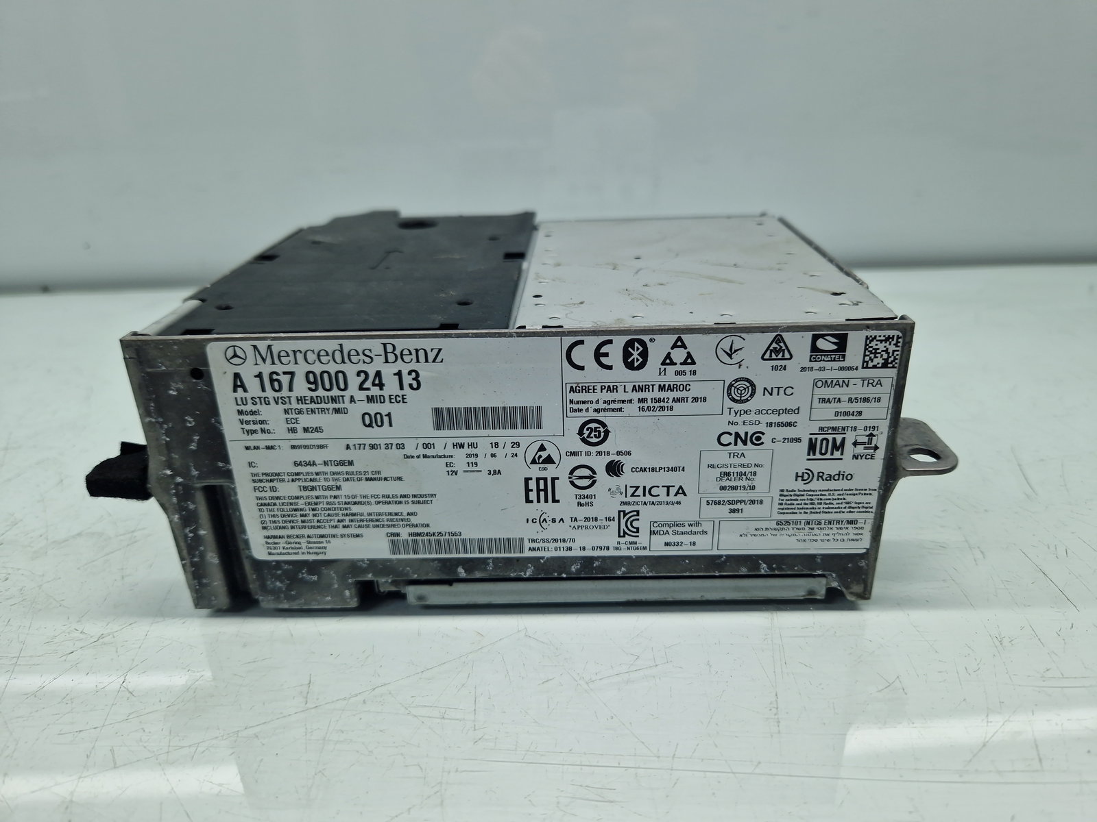 Unitate multimedia Mercedes Clasa A (W177) [Fabr 2019-2024] A1679002413 - imagine 1