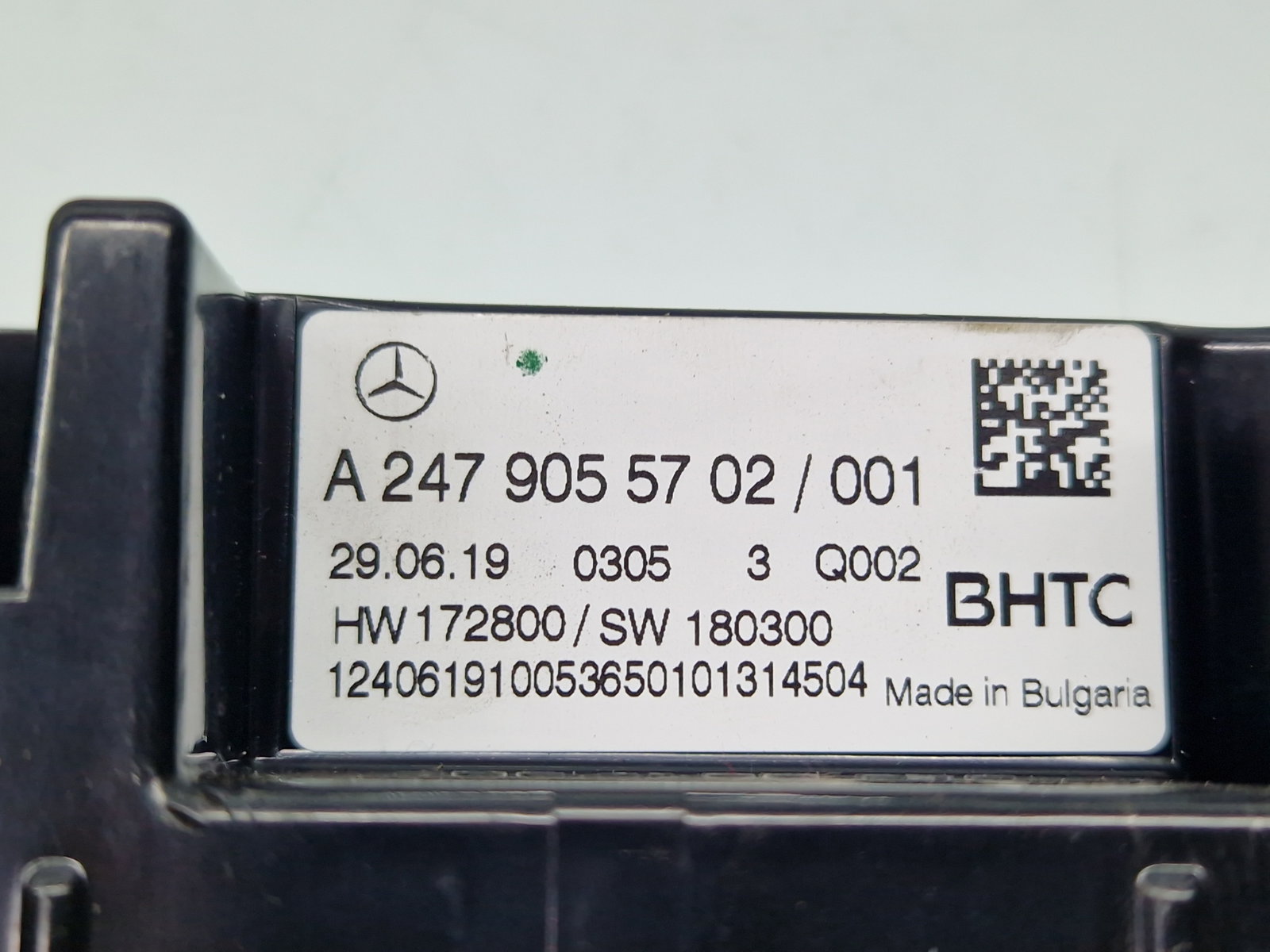 Panou comanda clima Mercedes Clasa A (W177) [Fabr 2019-2024] A2479055702 - imagine 7