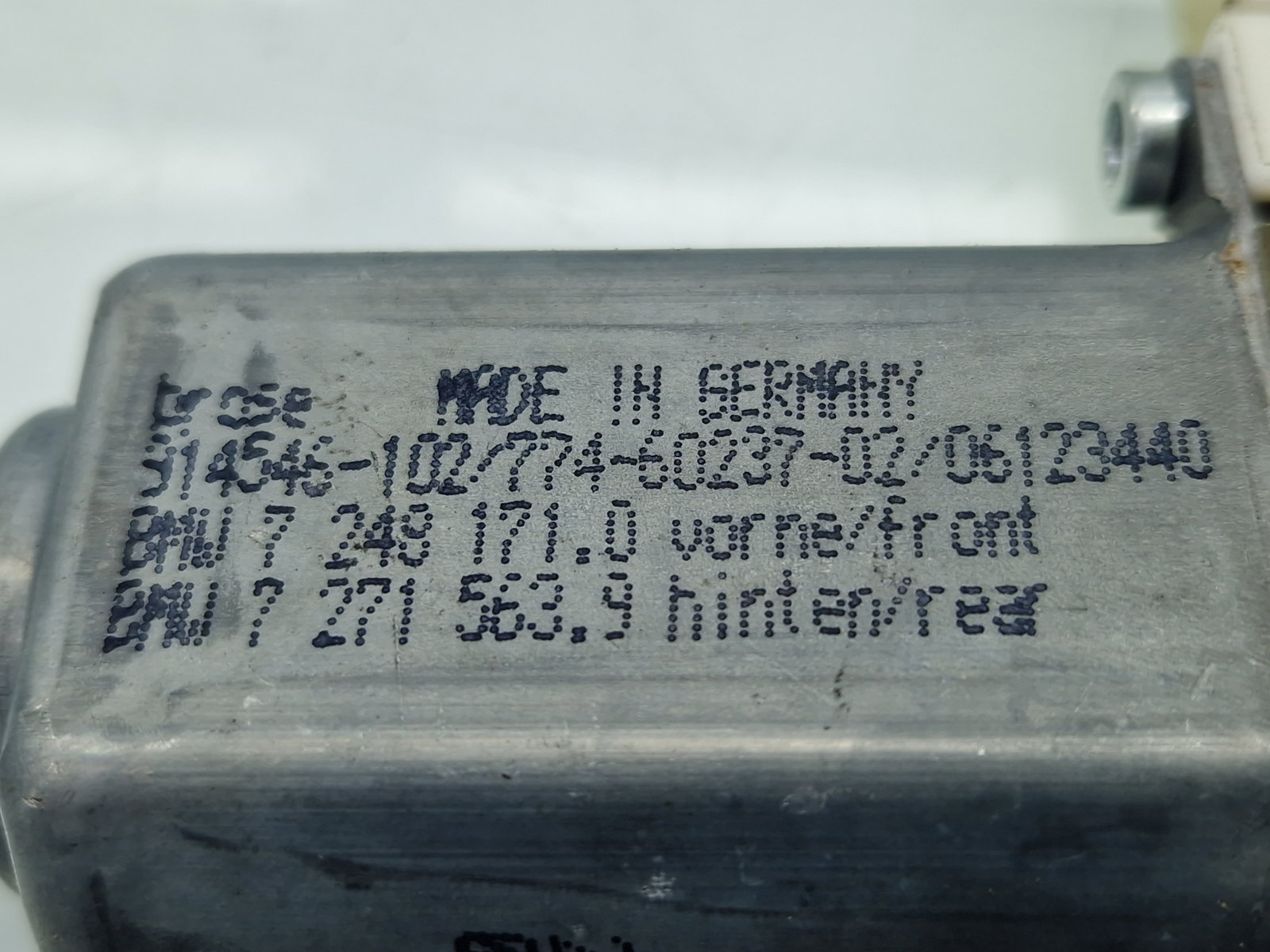 Motoras geam stanga fata Bmw 5 (F10) [Fabr 2011-2016] Berlina Facelift 72591710 - imagine 5