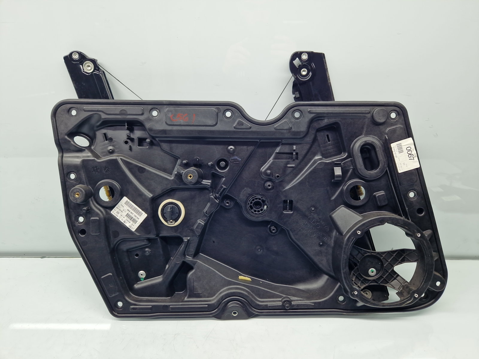 Macara electrica geam stanga fata Volkswagen Golf 6 (5K1) [Fabr 2009-2013] Hatchback 5K2837729AA - imagine 1