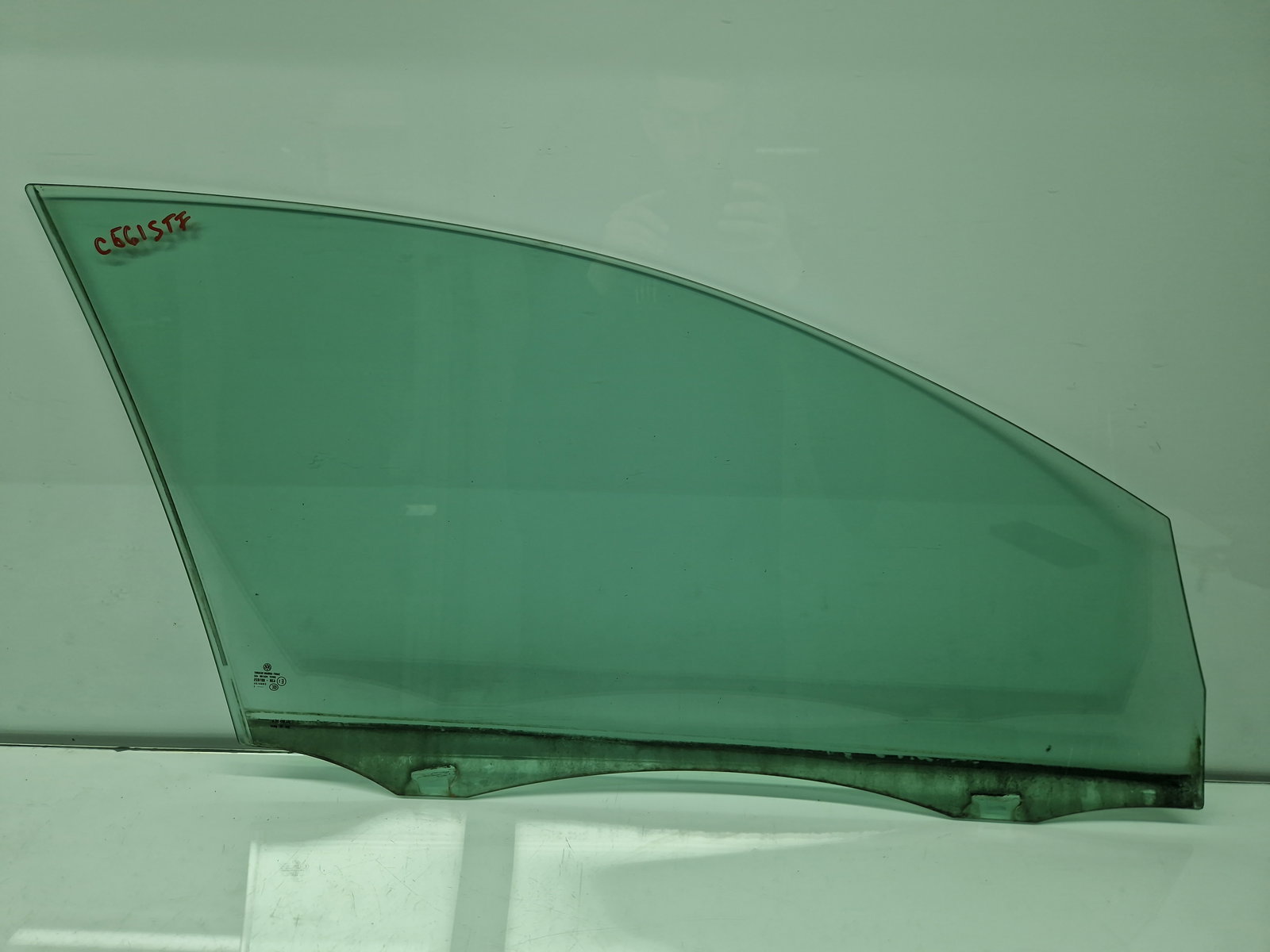 Geam usa stanga fata Volkswagen Golf 6 (5K1) [Fabr 2009-2013] Hatchback OEM - imagine 1