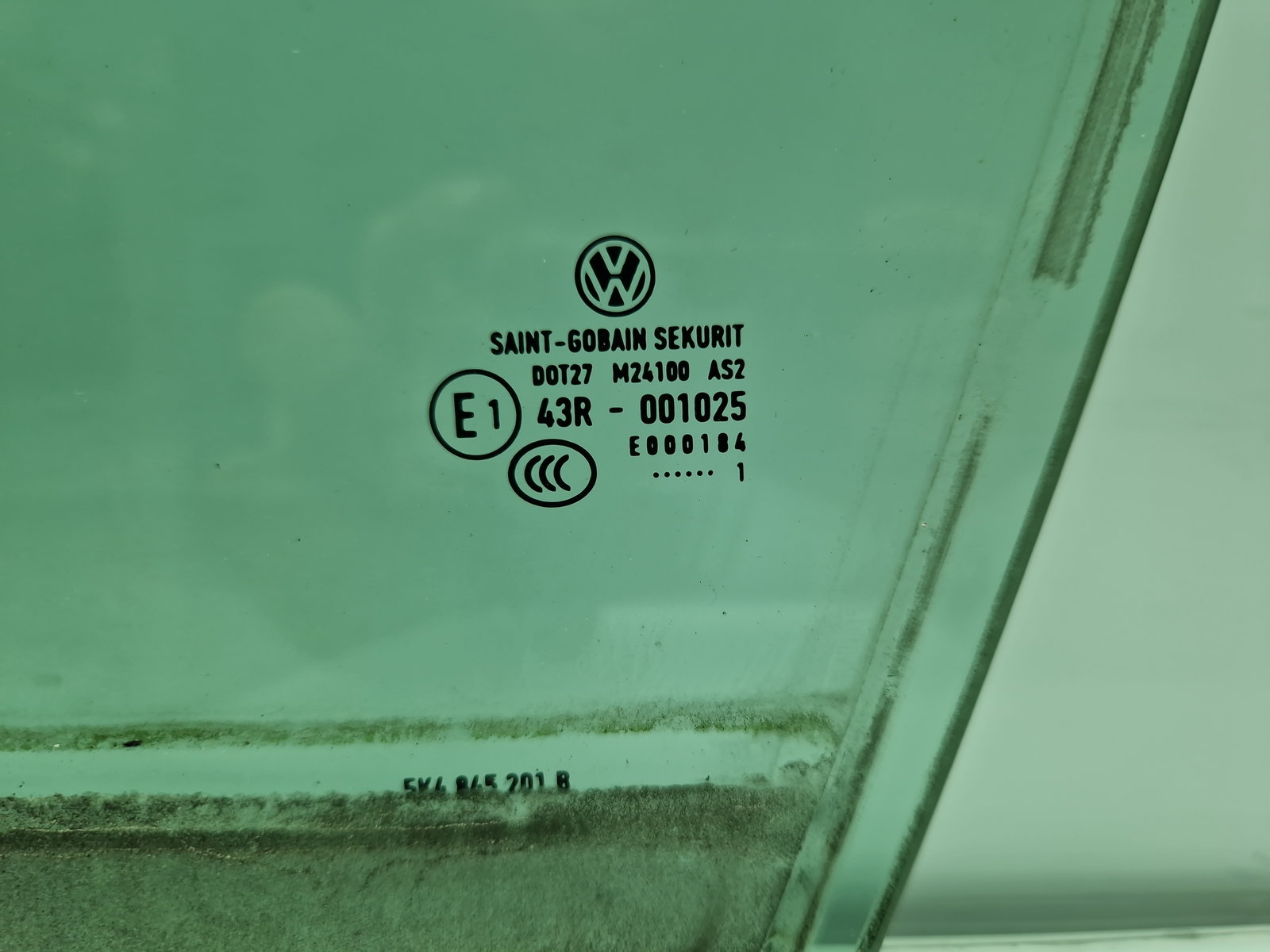 Geam usa stanga fata Volkswagen Golf 6 (5K1) [Fabr 2009-2013] Hatchback OEM - imagine 3