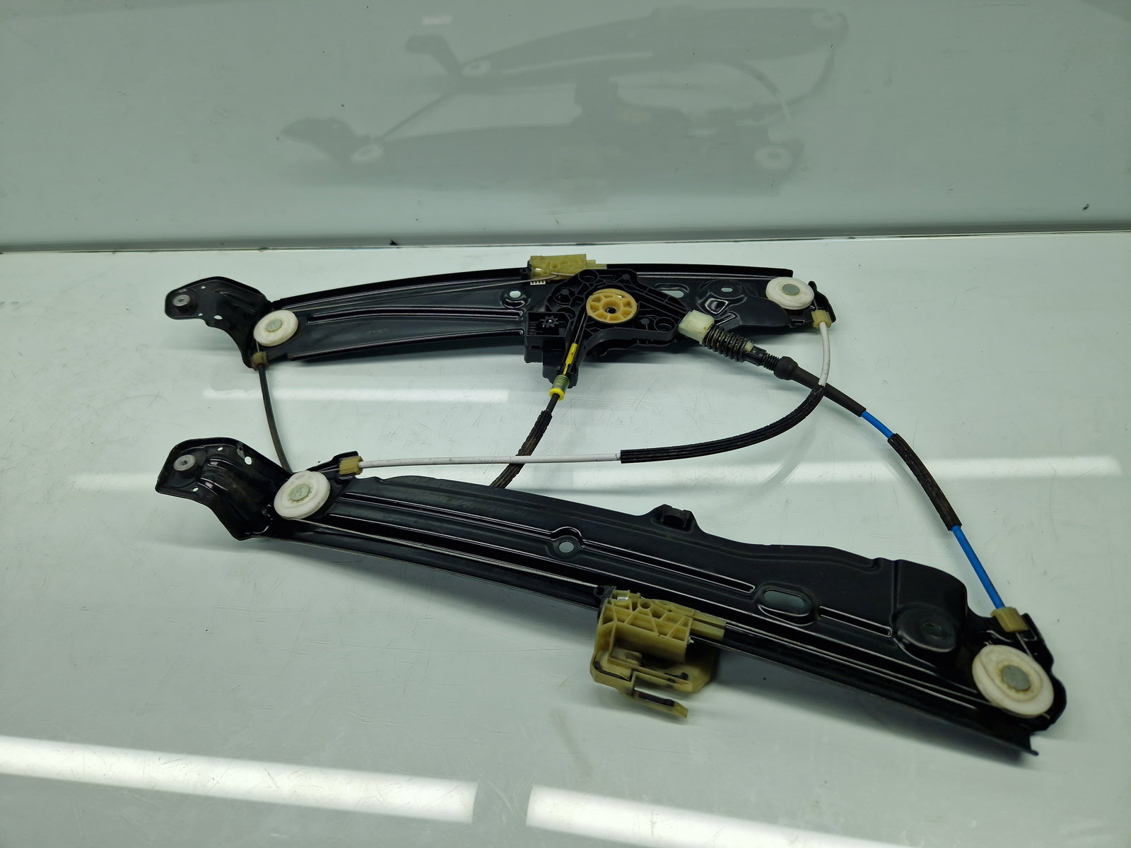 Macara electrica geam stanga fata Bmw 5 (F10) [Fabr 2011-2016] Berlina Facelift 72318879-F10-E - imagine 2