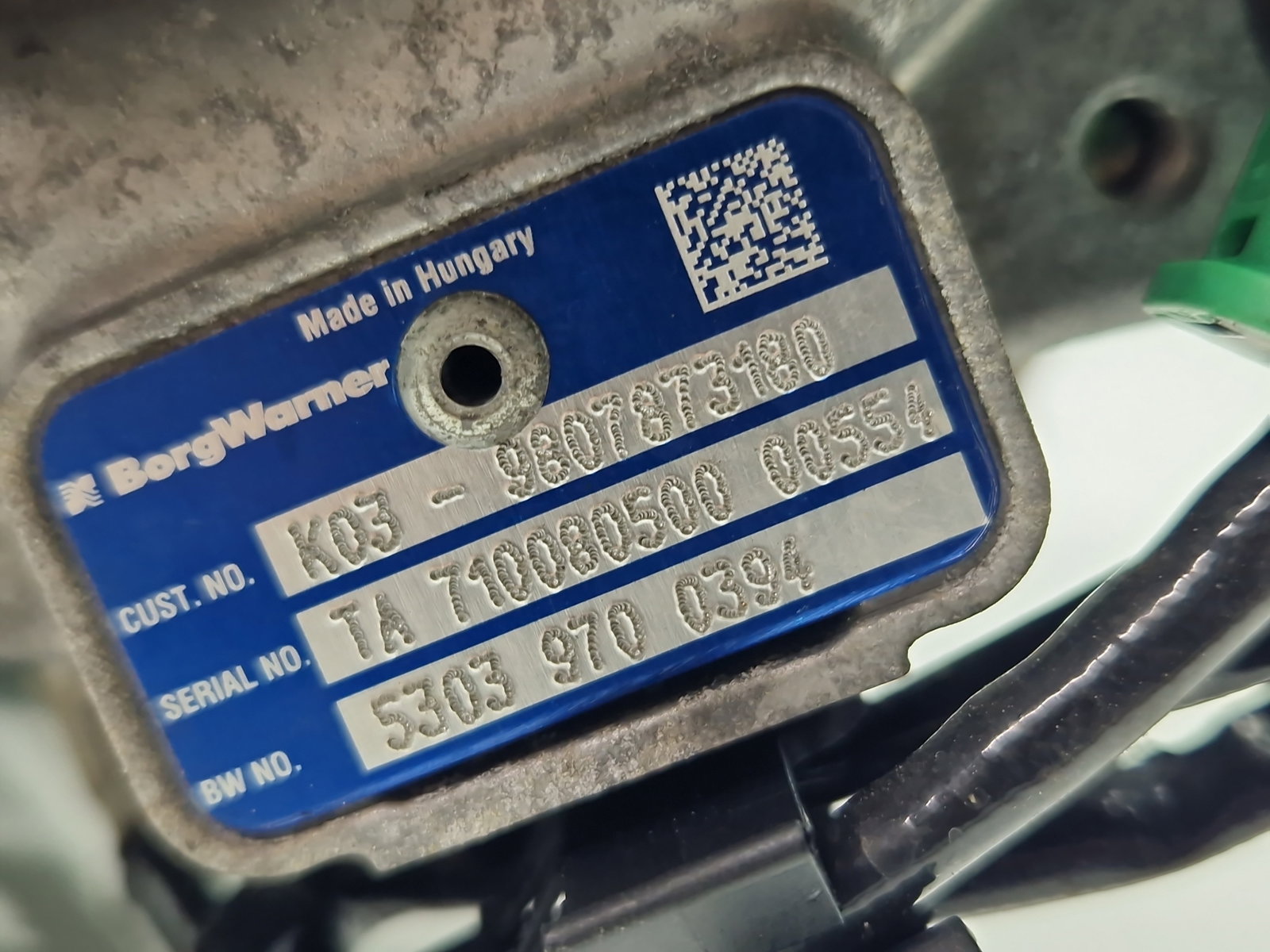 Turbina Ford Kuga II [Fabr 2012-prezent] K03-9807873180 2.0 TDCI UFDB 132KW / 180CP - imagine 6