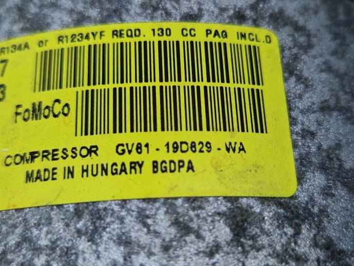 Compresor clima Ford Kuga II [Fabr 2012-prezent] GV81-19D829-WA 2.0 TDCI UFDB 132KW / 180CP