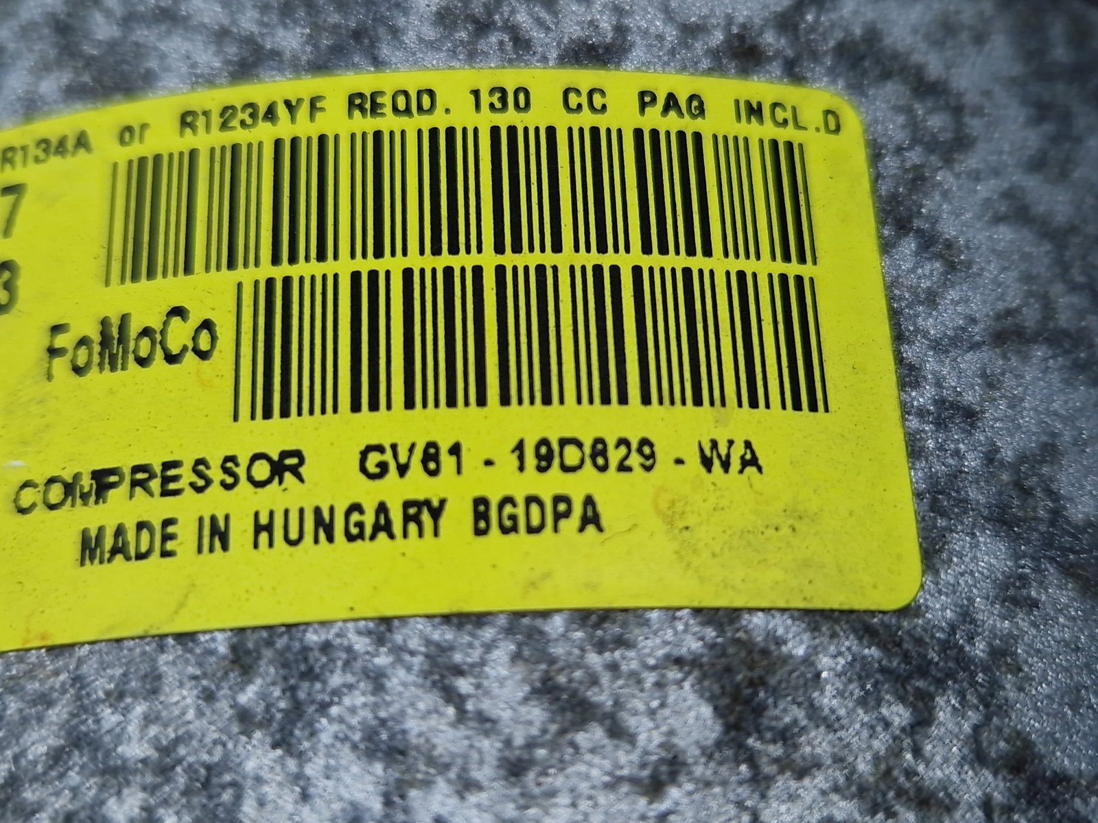 Compresor clima Ford Kuga II [Fabr 2012-prezent] GV81-19D829-WA 2.0 TDCI UFDB 132KW / 180CP - imagine 7