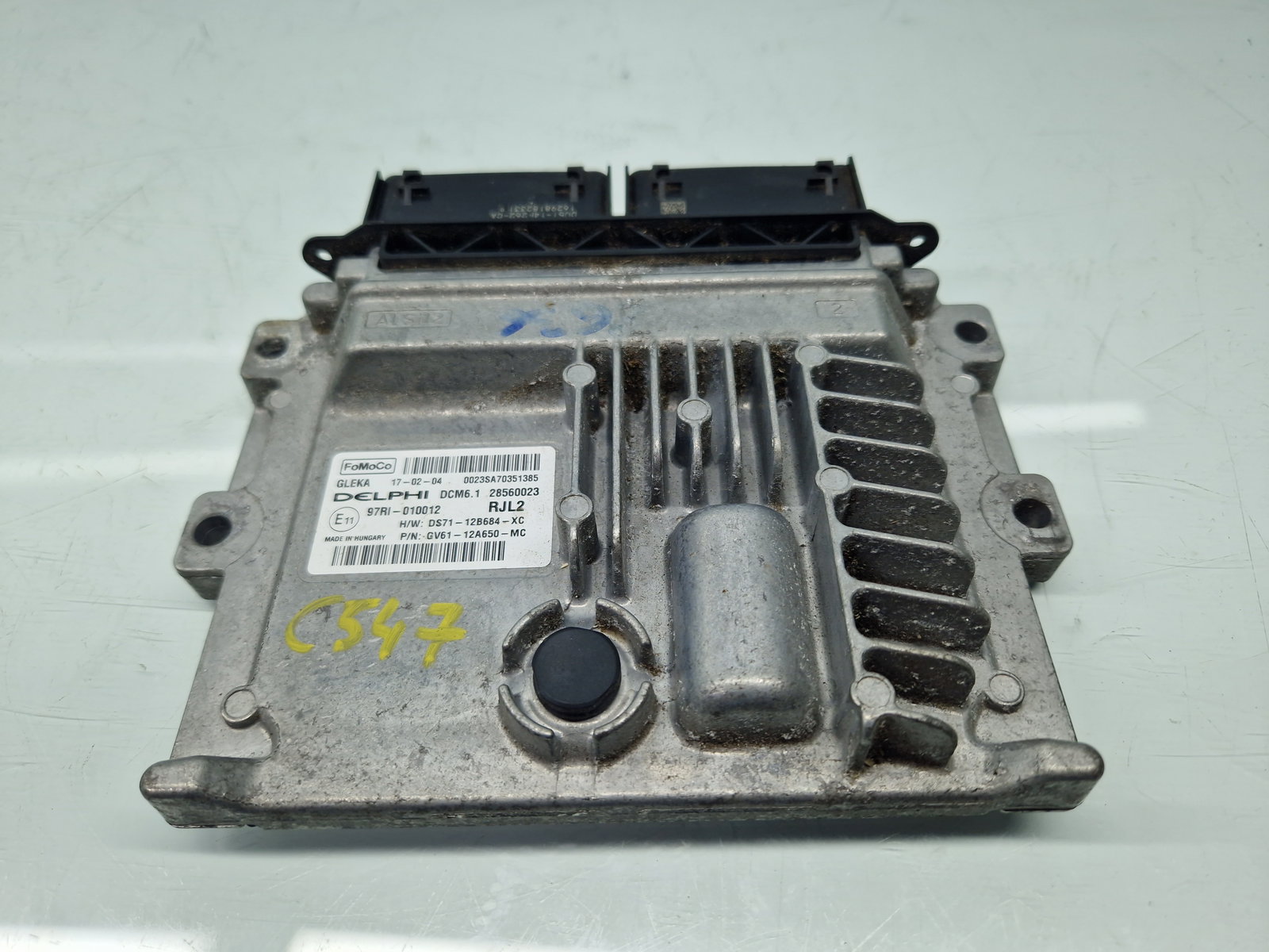 Calculator motor ECU Ford Kuga II [Fabr 2012-prezent] DS71-12B684-XC 2.0 TDCI UFDB 132KW / 180CP - imagine 1