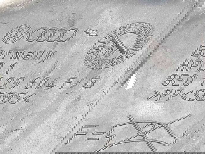 Tub admisie aer 8E0129604F Audi A4 (8EC, B7) [Fabr 2004-2008] 2.0 BLB