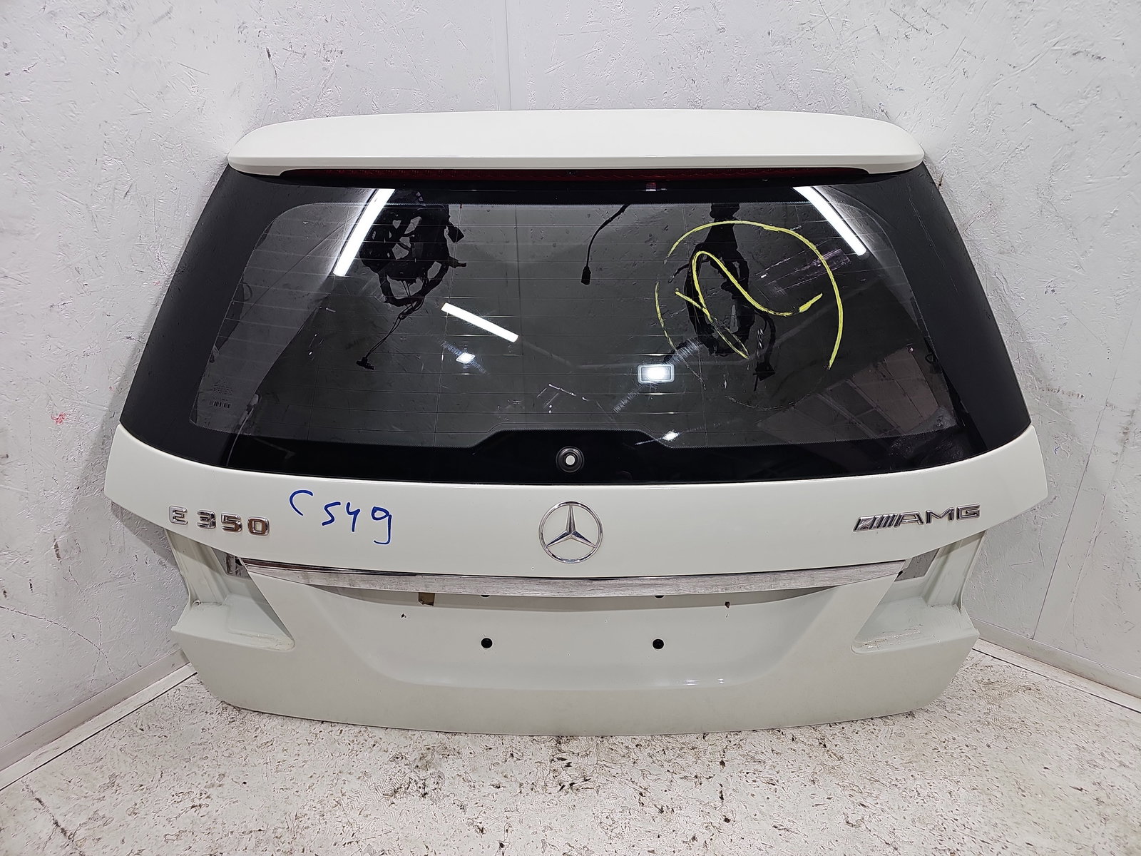 Haion Mercedes Clasa E (W212) [Fabr 2009-2016] Break AMG 650U Alb Calcite - imagine 2