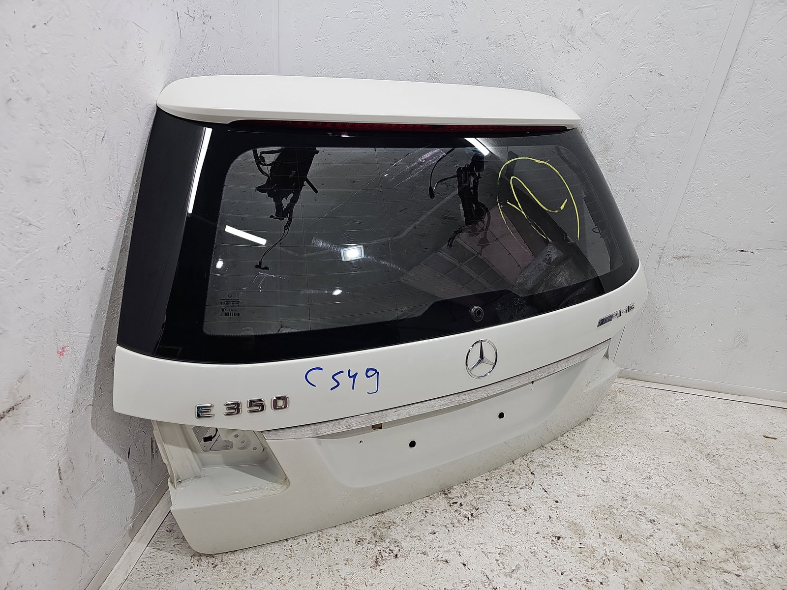 Haion Mercedes Clasa E (W212) [Fabr 2009-2016] Break AMG 650U Alb Calcite - imagine 3