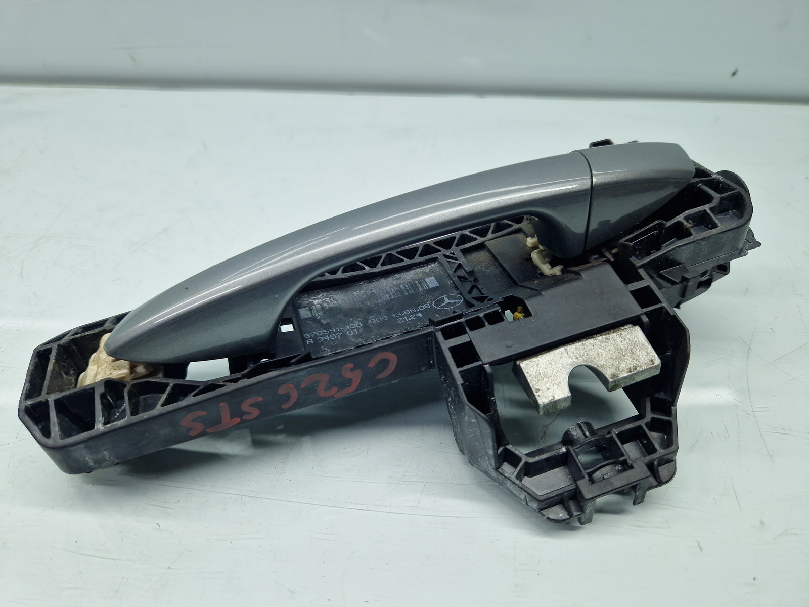 Maner usa stanga spate Mercedes Clasa C (W204) [Fabr 2007-2014] 792U Palladium Silvr - imagine 1