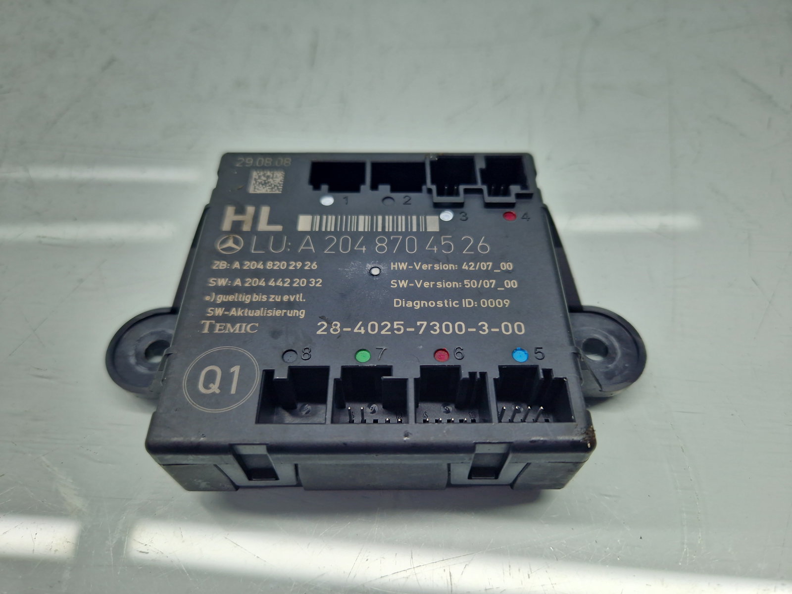 Modul confort Mercedes Clasa C (W204) [Fabr 2007-2014] A2048704526 - imagine 1