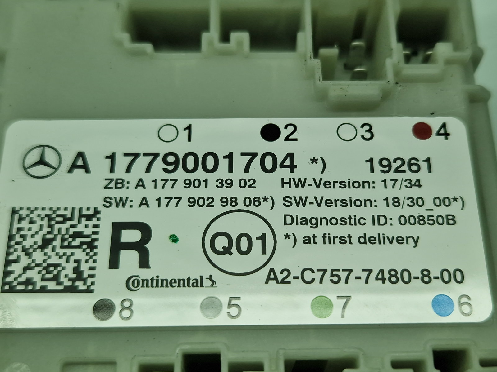 Modul confort Mercedes Clasa A (W177) [Fabr 2019-2024] A1779001704 - imagine 5