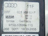 Motoras geam stanga fata 8E1959801F Audi A4 (8EC, B7) [Fabr 2004-2008] 2.0 BLB