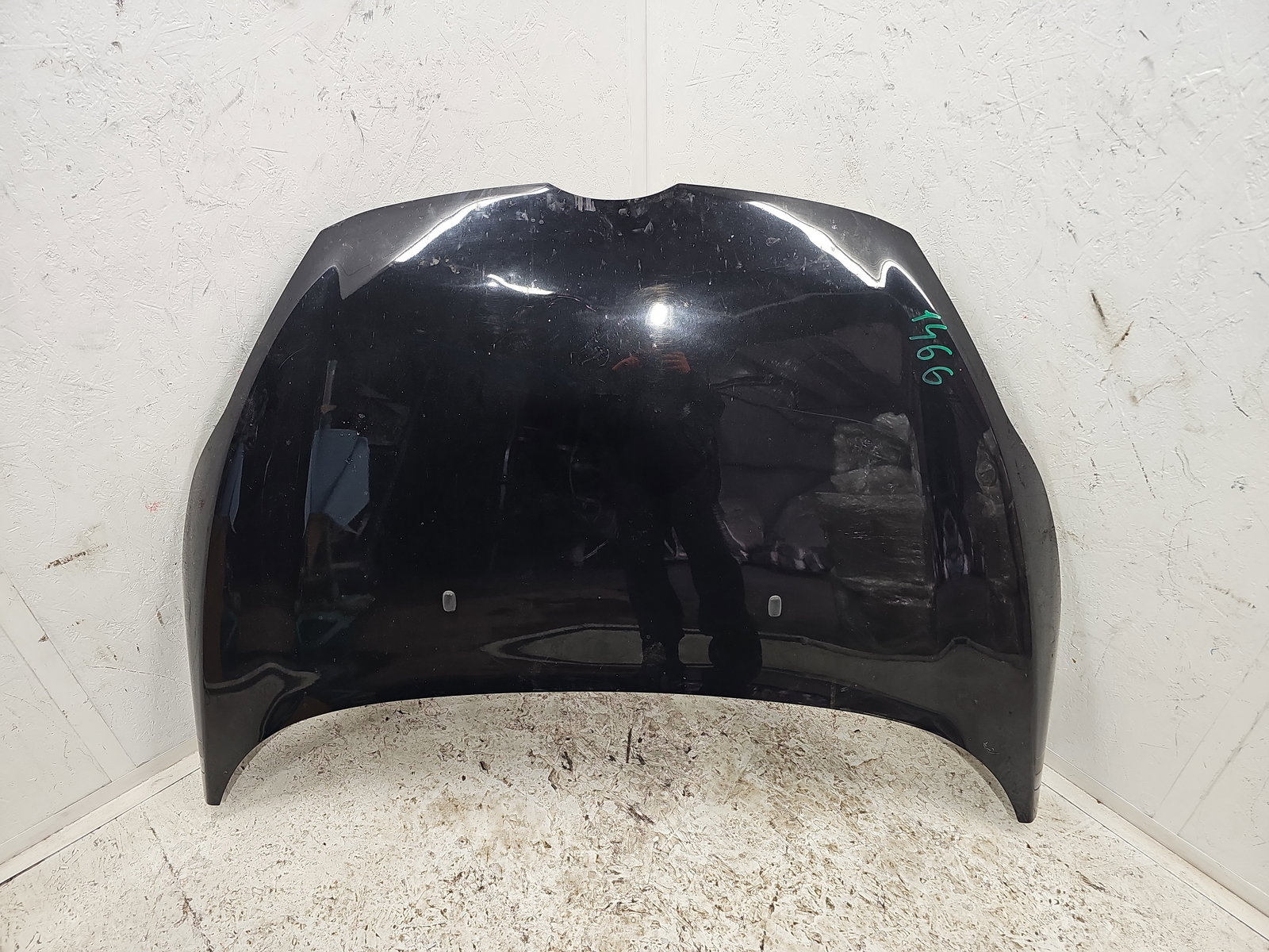 Capota motor Ford Fiesta 6 [Fabr 2008-2019] Panther Black Metal - imagine 1
