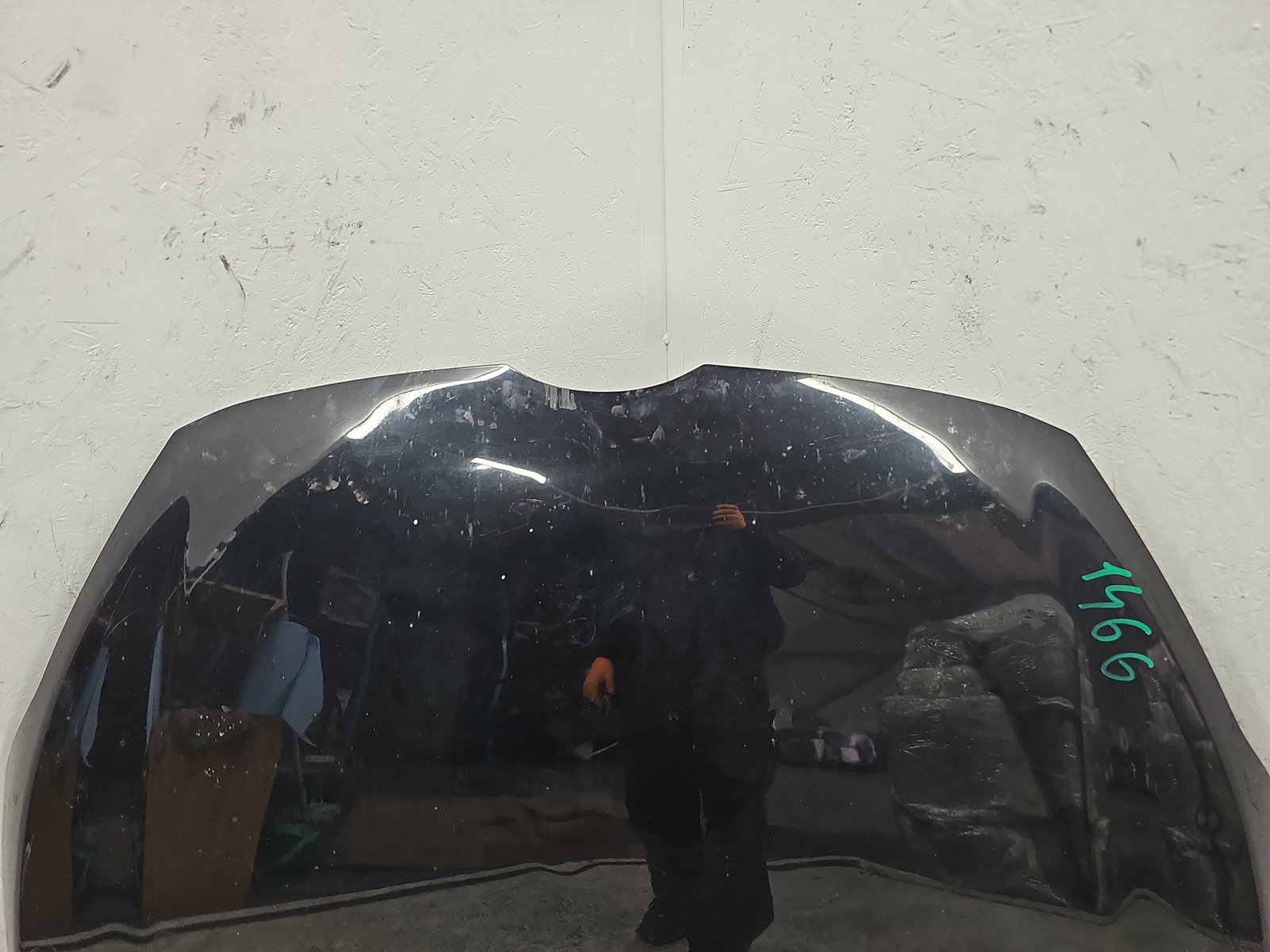 Capota motor Ford Fiesta 6 [Fabr 2008-2019] Panther Black Metal - imagine 2