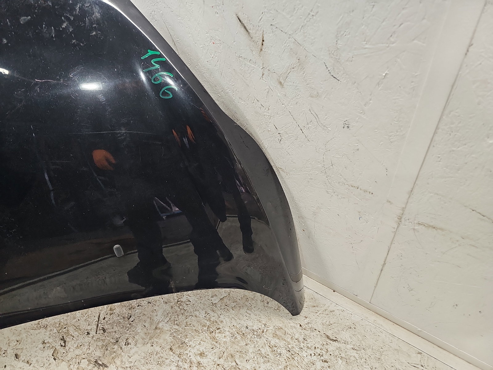 Capota motor Ford Fiesta 6 [Fabr 2008-2019] Panther Black Metal - imagine 3