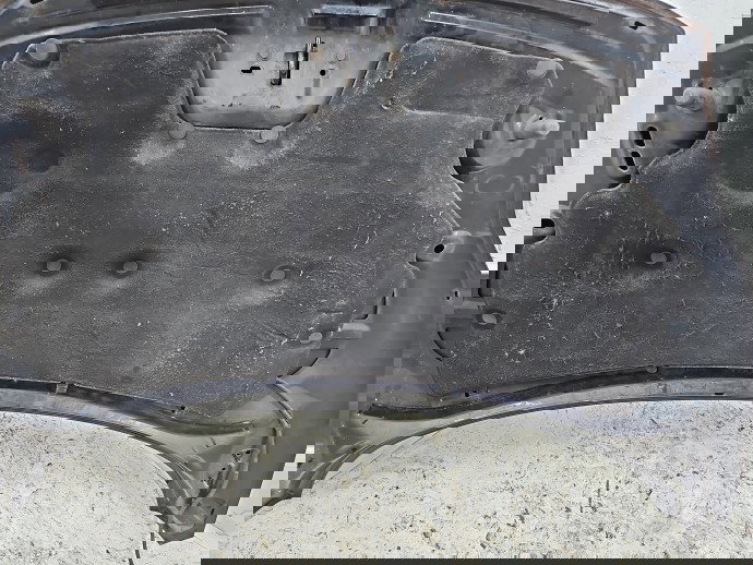 Capota motor Ford Fiesta 6 [Fabr 2008-2019] Panther Black Metal