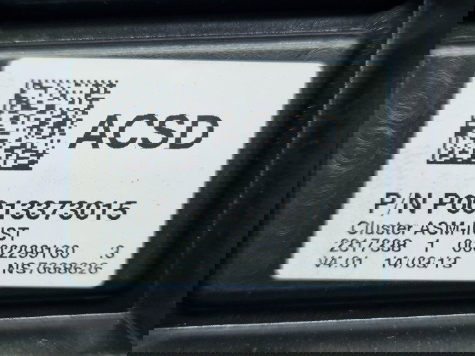 Ceas bord Opel Corsa D [Fabr 2006-2013] 13373015