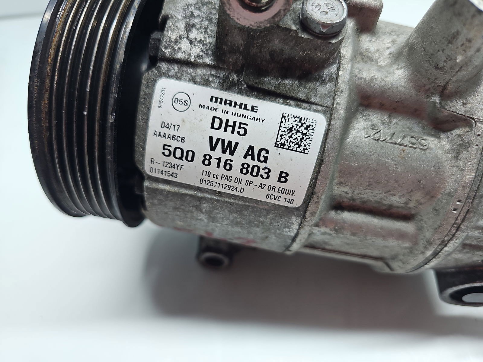 Compresor clima AUDI A3 Sportback (8VS, 8VM) [Fabr 2013-prezent] 5Q0816803B 2.0 TDI CRMB 110KW / 150CP - imagine 2