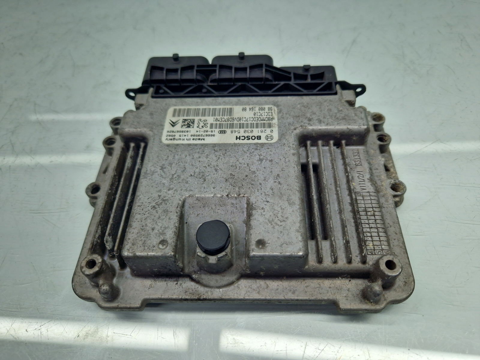 Calculator motor ECU PEUGEOT 2008 [Fabr 2013-2019] 9808016480 1.6 HDi 9HP 68KW / 92CP - imagine 5