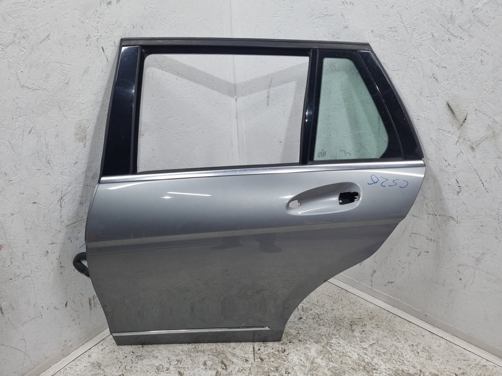 Usa stanga spate Mercedes Clasa C (W204) [Fabr 2007-2014] 792U Palladium Silvr - imagine 1