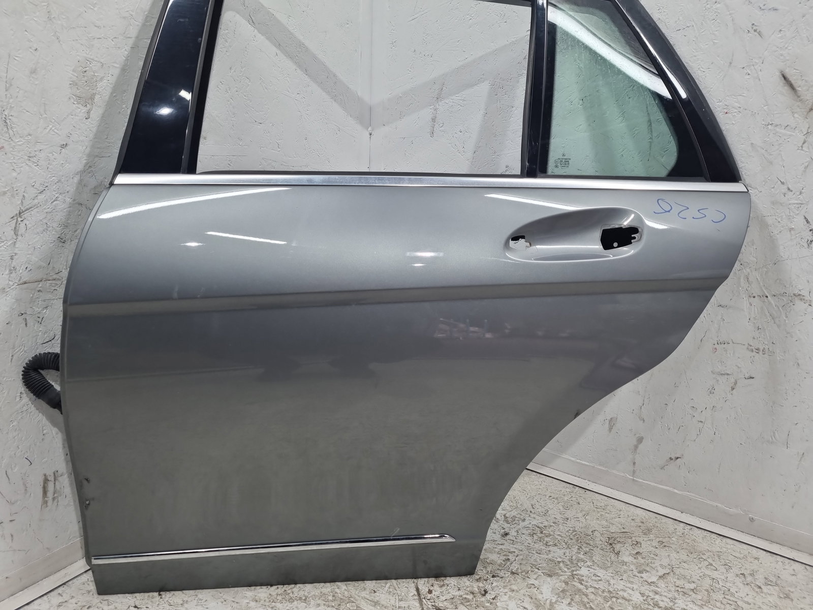 Usa stanga spate Mercedes Clasa C (W204) [Fabr 2007-2014] 792U Palladium Silvr - imagine 8