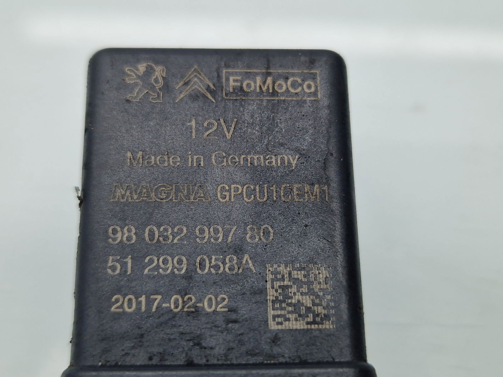 Releu bujii Ford Focus 3 [Fabr 2010-2018] 9803299780 - imagine 2