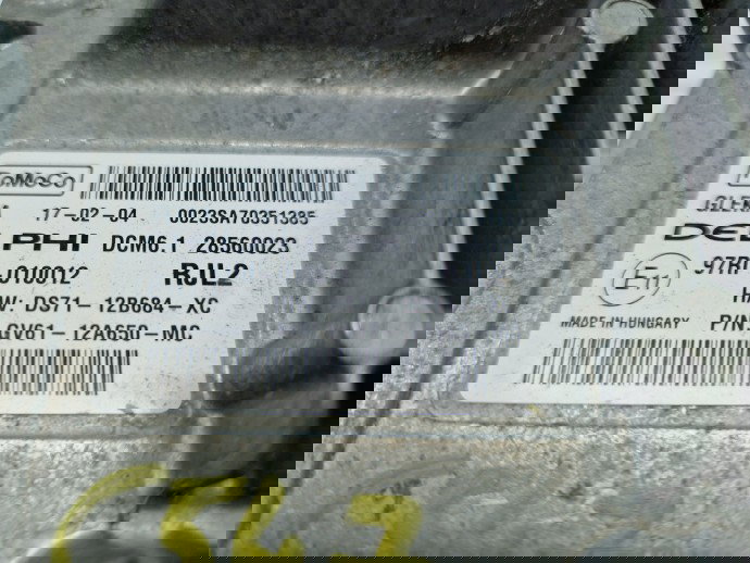 Calculator motor ECU Ford Focus 3 (CB8) [Fabr 2011-2015] DS71-12B684-XC 2.0 TDCI UFDB 132KW / 180CP