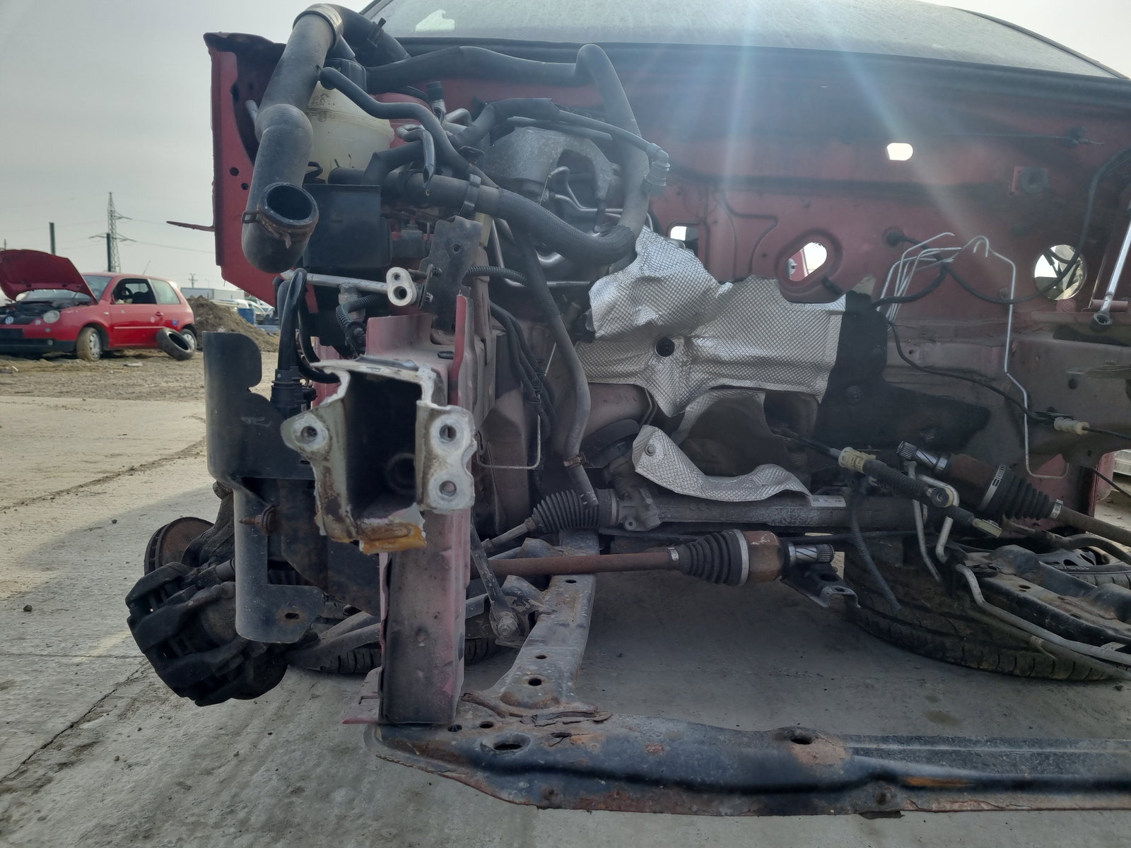 Lonjeron dreapta Dacia Logan MCV 2 [Fabr 2013-2022] Break OEM - imagine 1