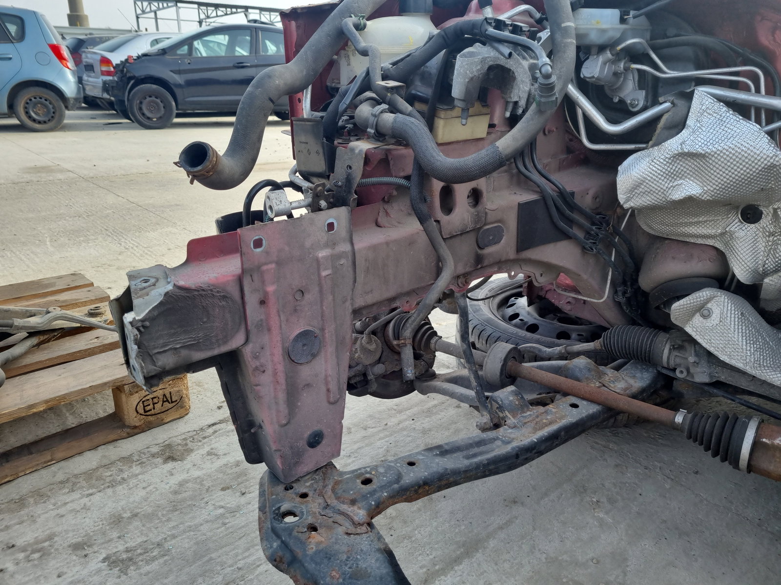 Lonjeron dreapta Dacia Logan MCV 2 [Fabr 2013-2022] Break OEM - imagine 2