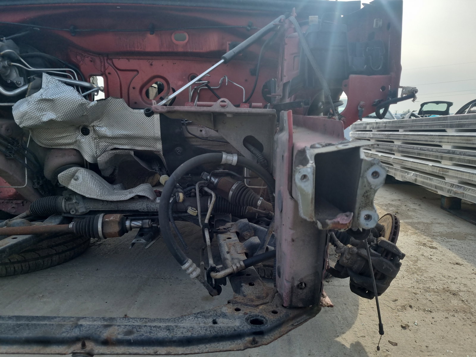 Lonjeron stanga Dacia Logan MCV 2 [Fabr 2013-2022] Break OEM - imagine 1