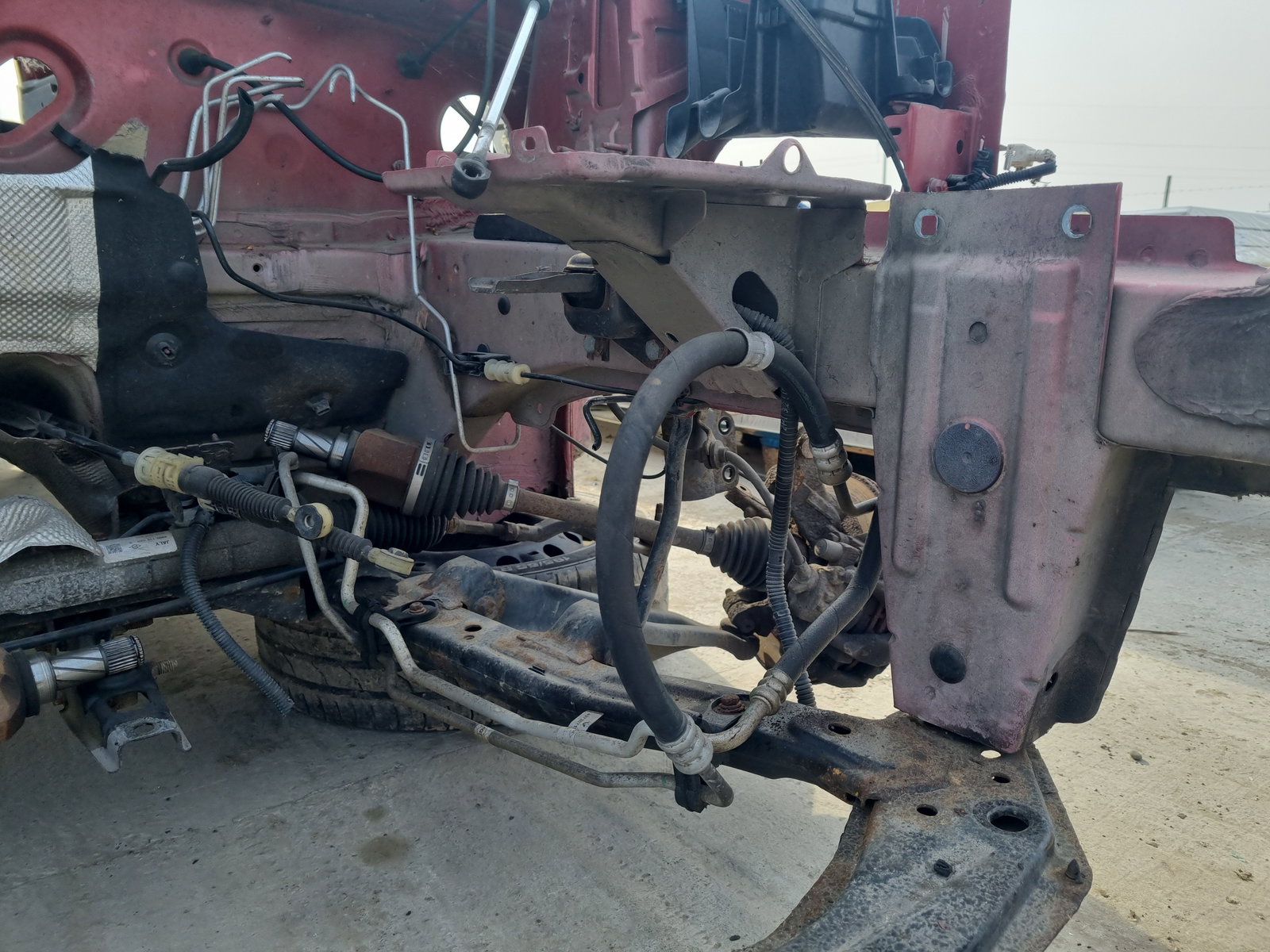 Lonjeron stanga Dacia Logan MCV 2 [Fabr 2013-2022] Break OEM - imagine 2