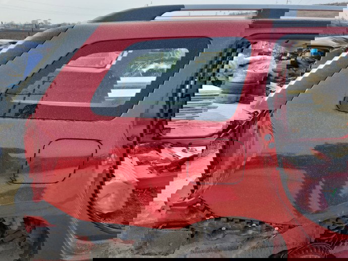 Aripa dreapta spate Dacia Logan MCV 2 [Fabr 2013-2022] Break ROSU