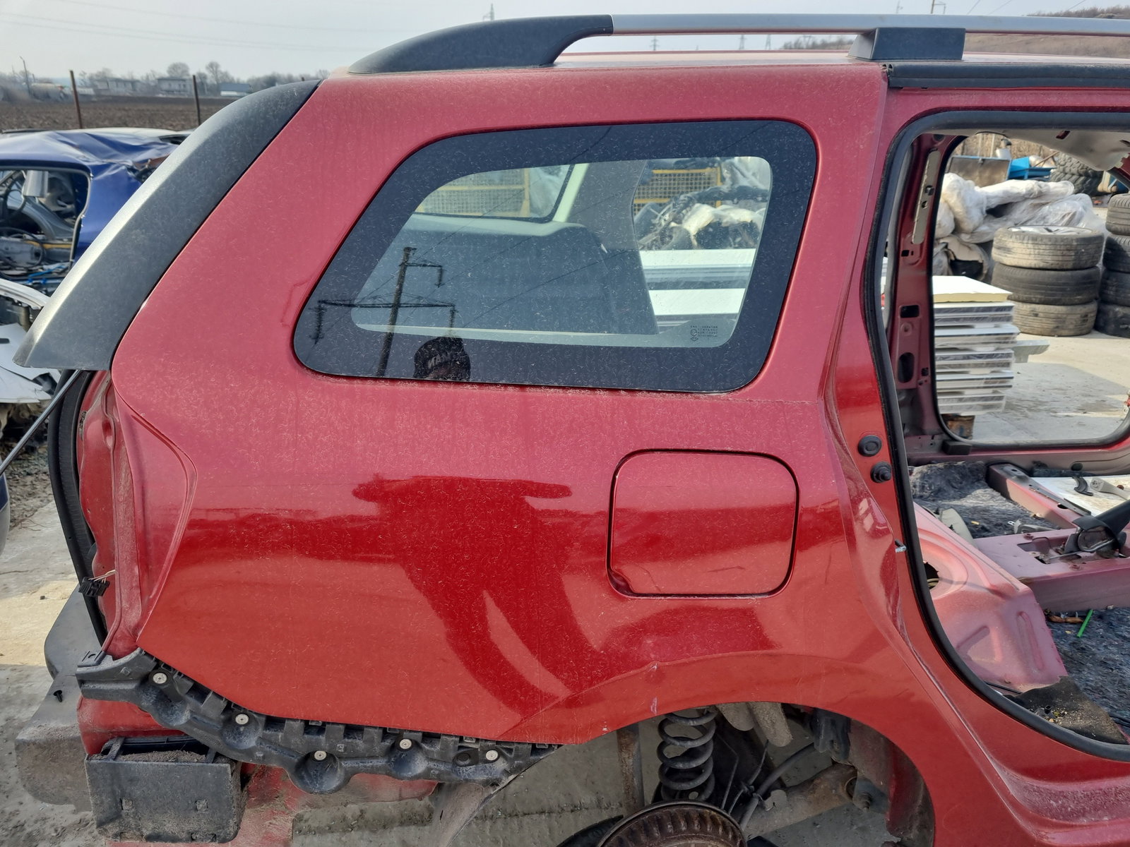 Aripa dreapta spate Dacia Logan MCV 2 [Fabr 2013-2022] Break ROSU - imagine 3