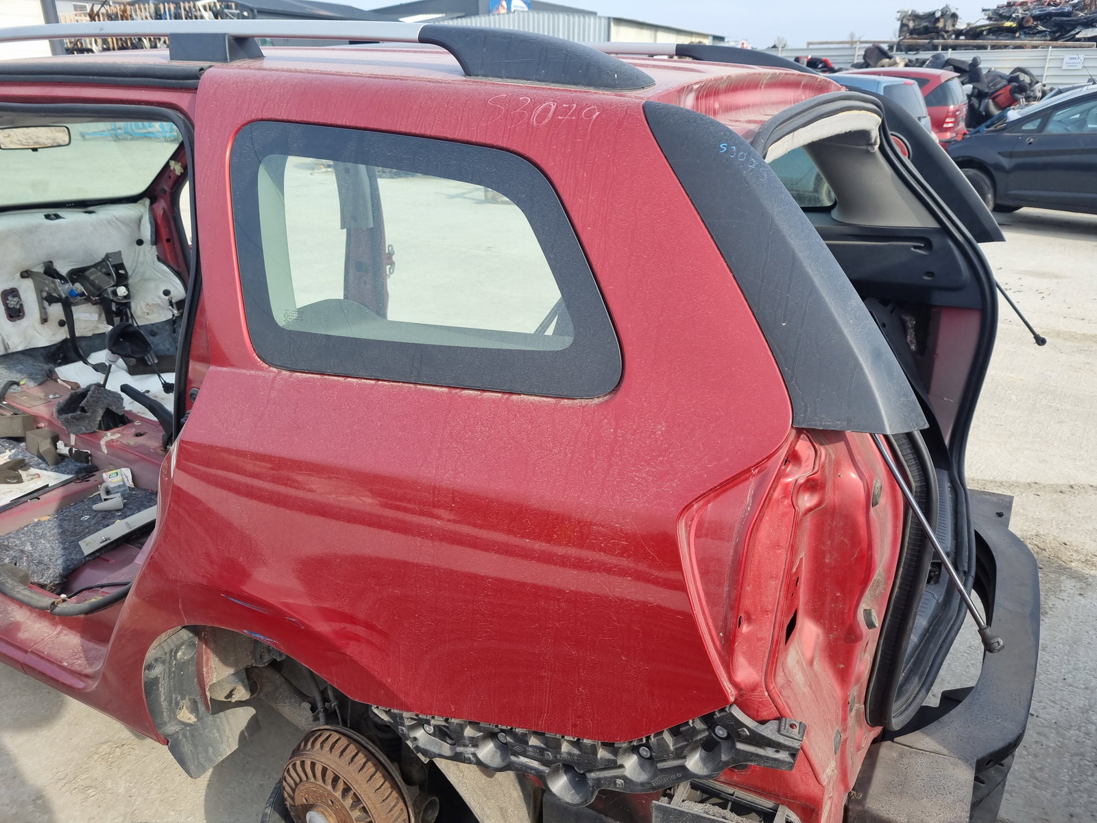 Aripa stanga spate Dacia Logan MCV 2 [Fabr 2013-2022] Break ROSU - imagine 2