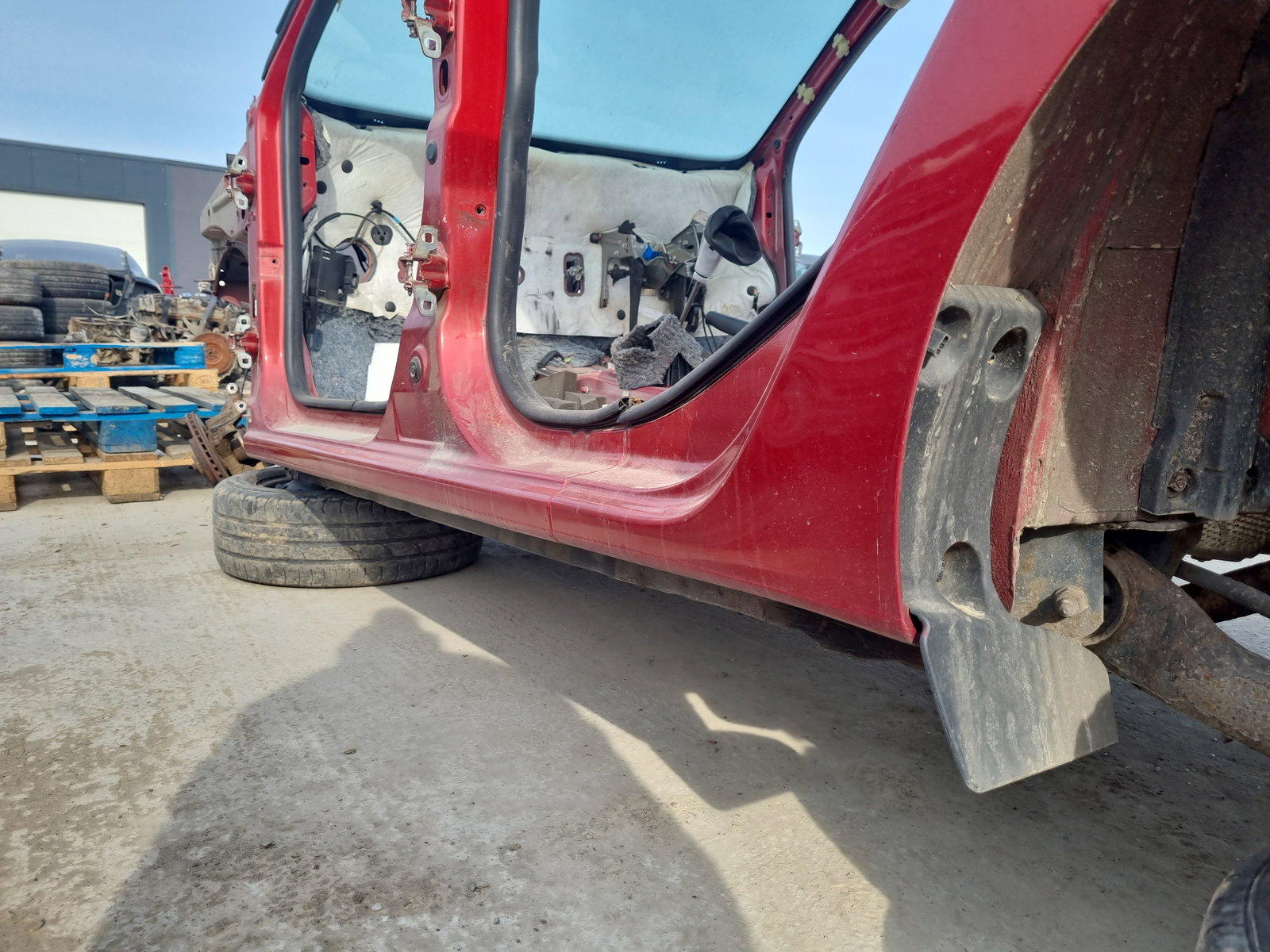 Prag lateral stanga Dacia Logan MCV 2 [Fabr 2013-2022] Break OEM - imagine 2