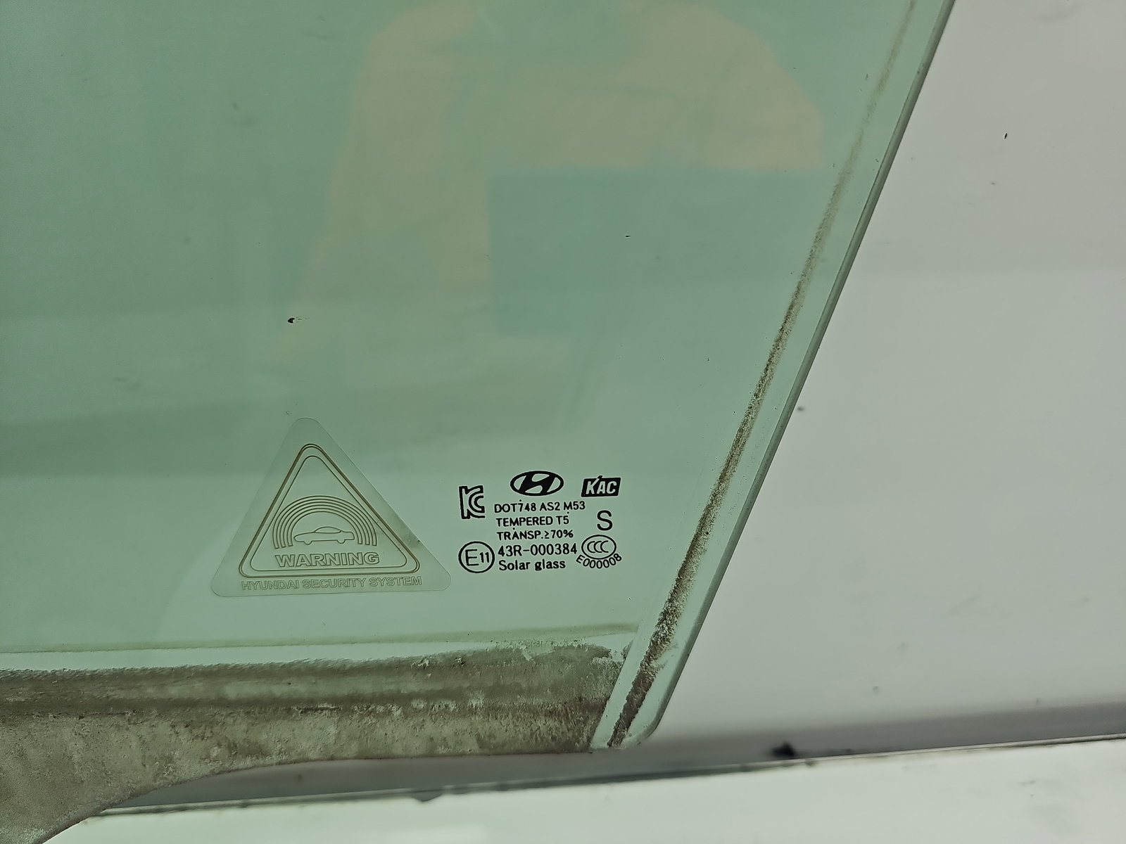 Geam usa stanga fata Hyundai i40 Wagon [Fabr 2012-2019] OEM - imagine 2