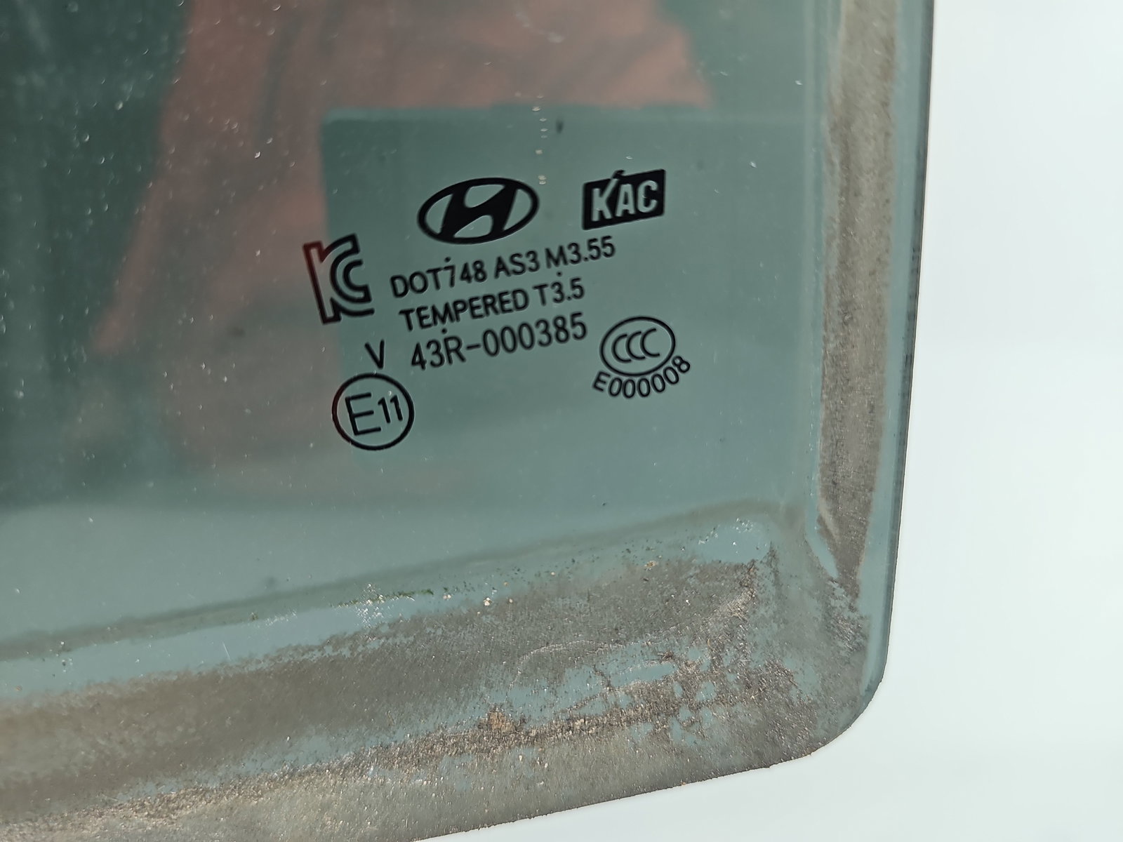 Geam usa stanga spate Hyundai i40 Wagon [Fabr 2012-2019] OEM - imagine 2