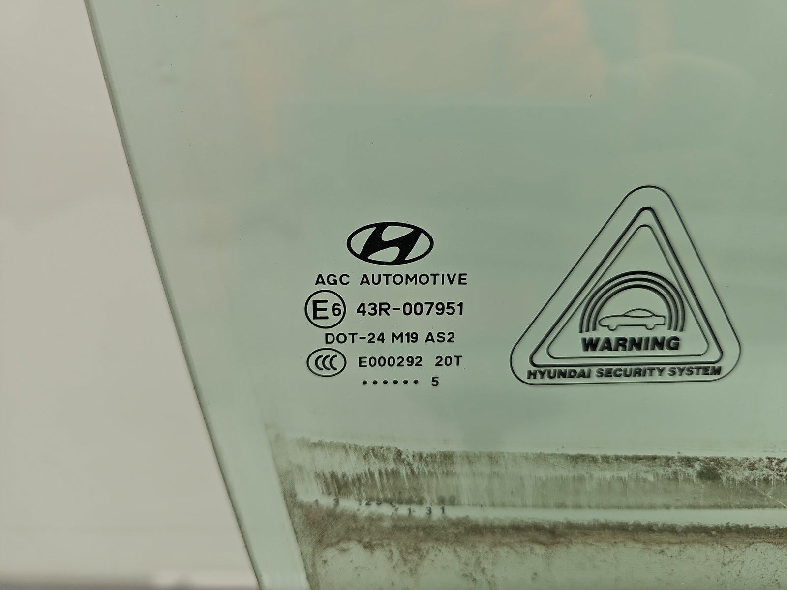 Geam usa dreapta fata Hyundai ix35 (LM) [Fabr 2010-2017] OEM - imagine 2