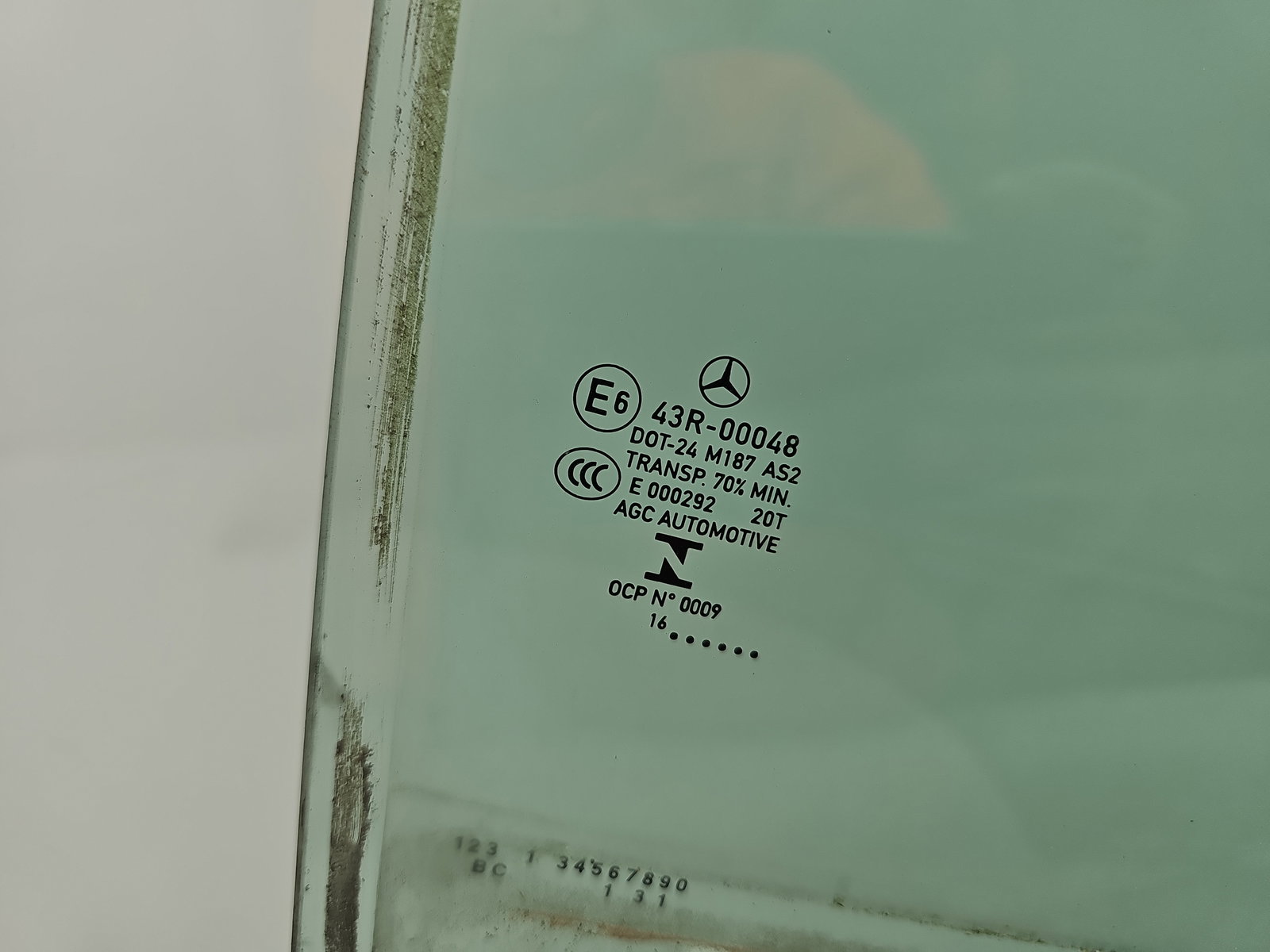 Geam usa dreapta spate Mercedes Clasa A (W176) [Fabr 2012-2018] OEM - imagine 2