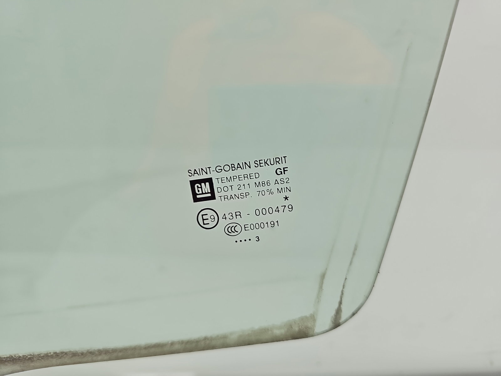 Geam usa stanga fata Opel Corsa D [Fabr 2006-2013] OEM - imagine 2