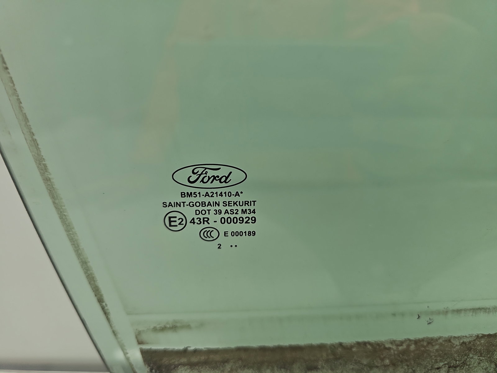 Geam usa dreapta fata Ford Focus 3 [Fabr 2010-2018] OEM - imagine 2